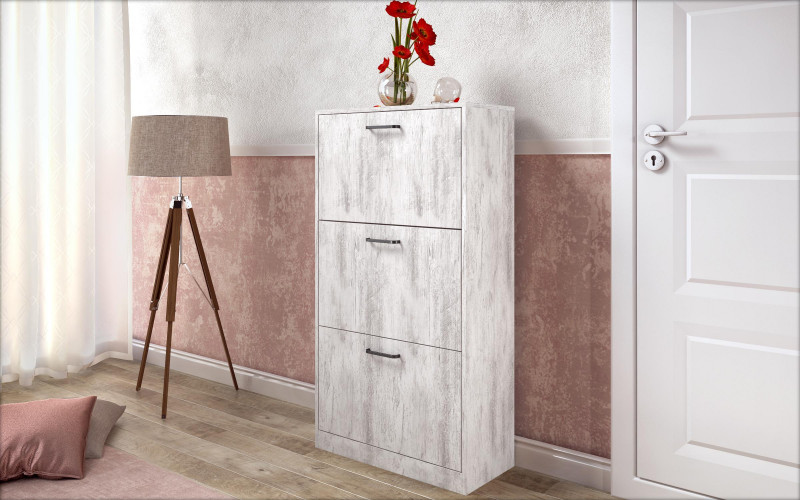 Παπουτσοθήκη Beko 3, δρυς antik  1