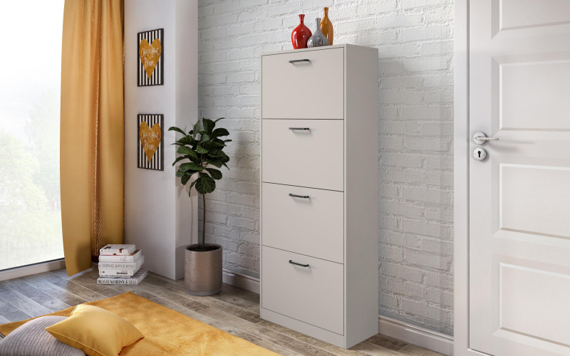 Παπουτσοθήκη Beko 4, ματ άμμου  1