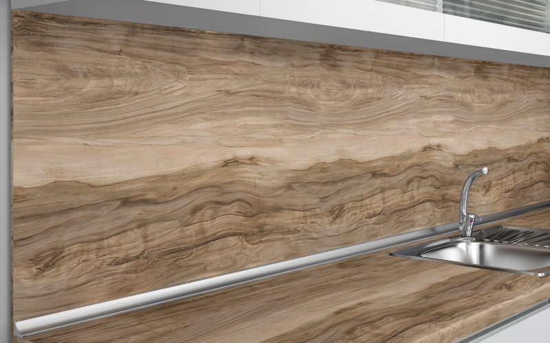 9mm/2400mm Πλάτη κουζίνας, ARS305M Walnut  1