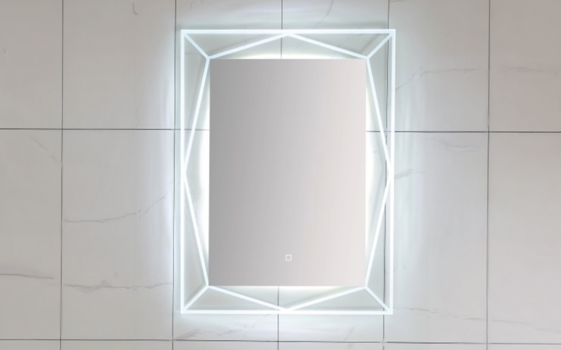 ICL 1503 Καθρέφτης  μπάνιου με LED, 60/80 cm  1