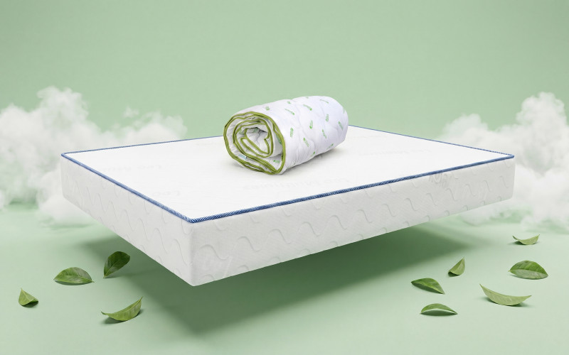 Σετ στρώμα 160/200 + πάπλωμα 200/220 Leo Multirelax + Green Tea,   1