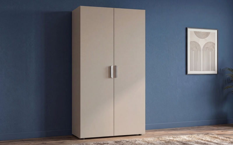 Ντουλάπα με ράφια Masimo Comfort 2, cashmere  1